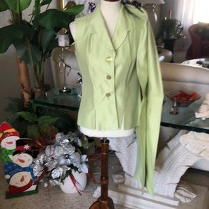 SZ 6 LOIS SNYDER DANI MAX PANT SET SLEEVELESS BUTTON UP EXCLT CONDITION